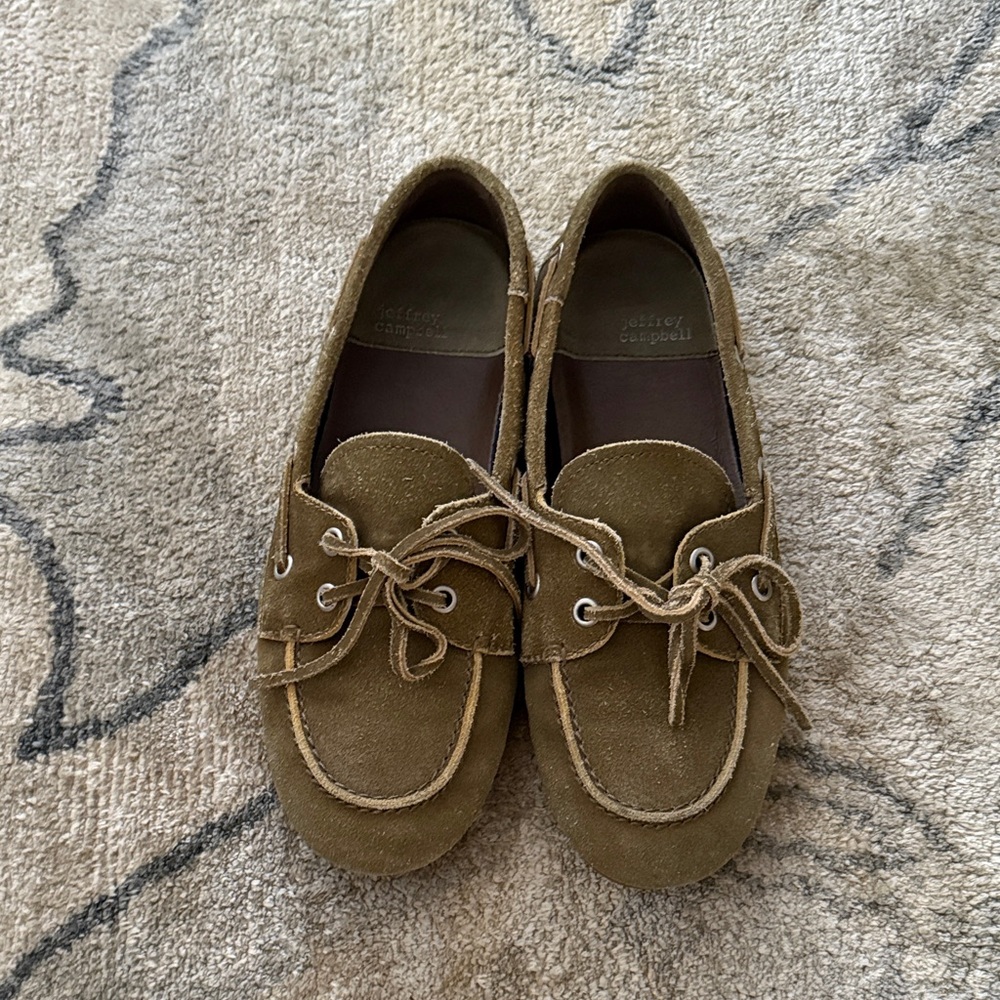 Jeffrey Campbell yachting day boat shoes